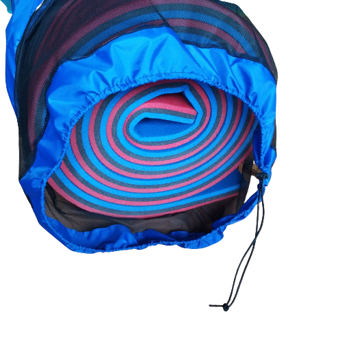 Storage Bag, Nylon with Mesh Inserts and Mounting Hooks, Fits 9', 12' & 18'  ALADDIN WATER MATS, Navy Blue