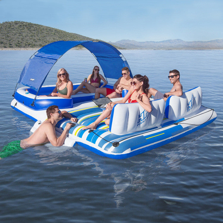 Ocean Paradise Recliner Water Floating Row