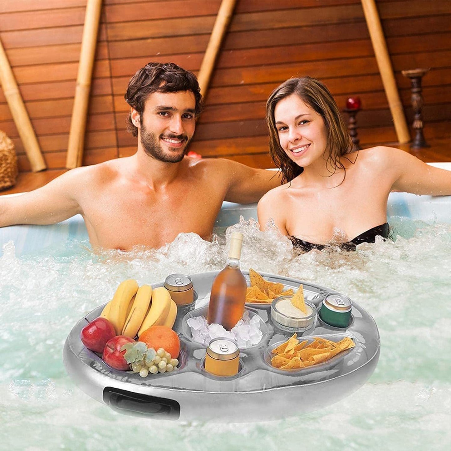 Floating Portable Drink Rack