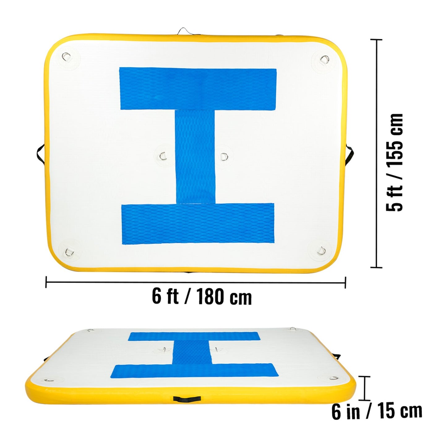 Inflatable Floating Platform Large Dock Swim Platform