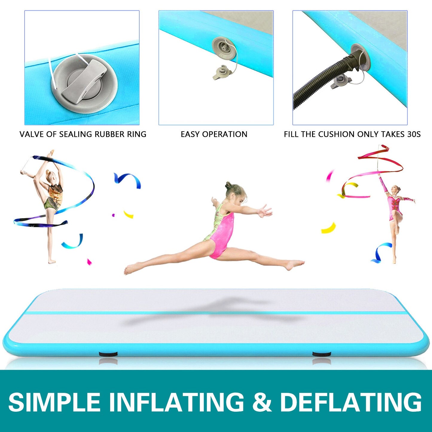20ft Inflatable Air Gymnastic Mat