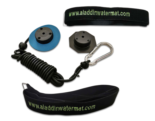 Fastener straps, Tether and Grommet Kit ( for 18' 12' and 9' x 6'  water mat )