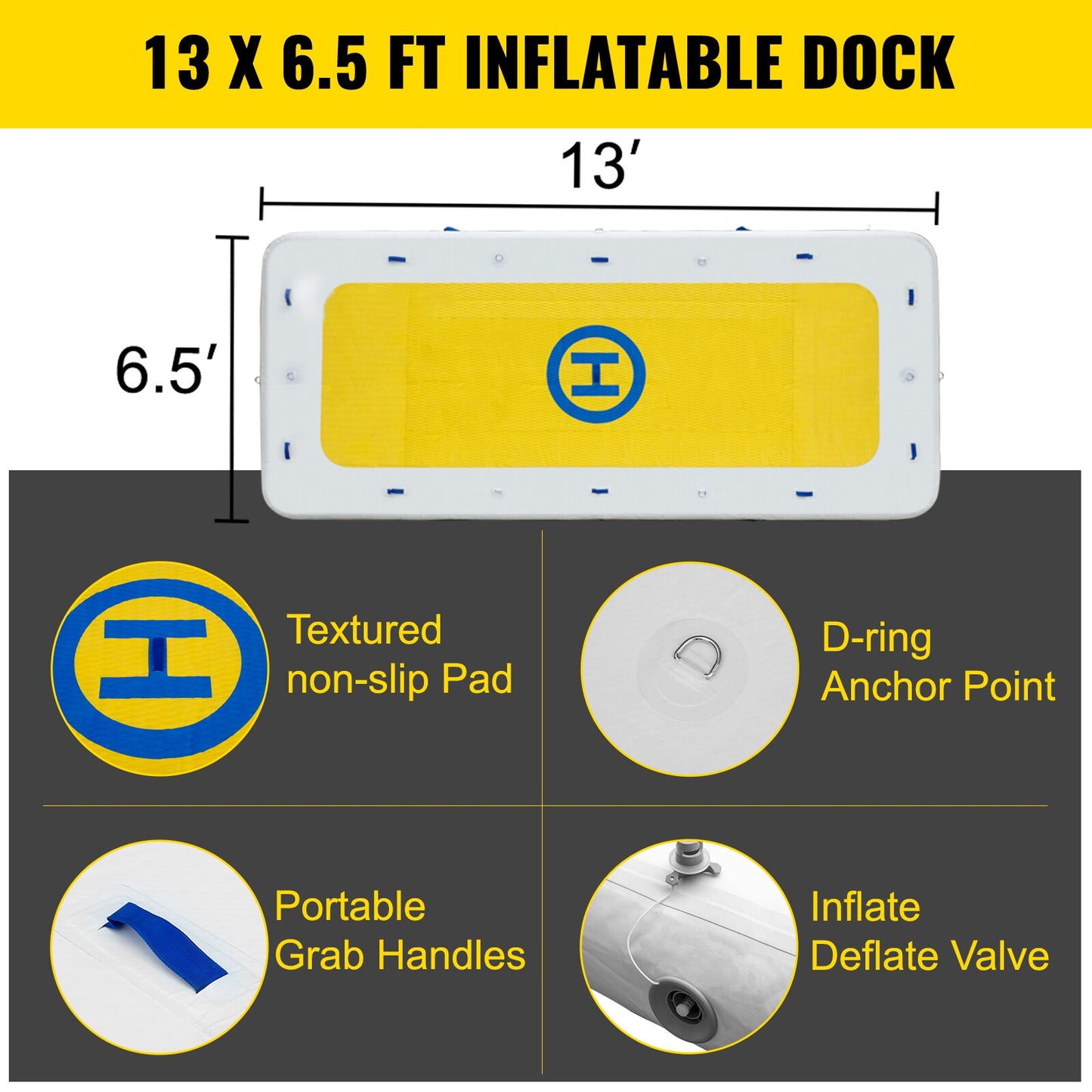 Rigid Inflatable Dock Platform