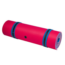 Load image into Gallery viewer, Aladdin Water Mat™ (9x6) Floating Water Mat, Premium Foam (Red/Blue)
